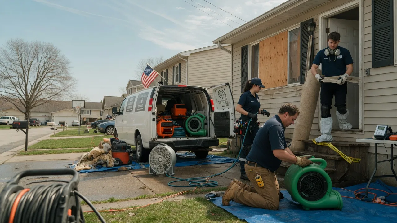 Water Damage Restoration in Kellyville, OK near me